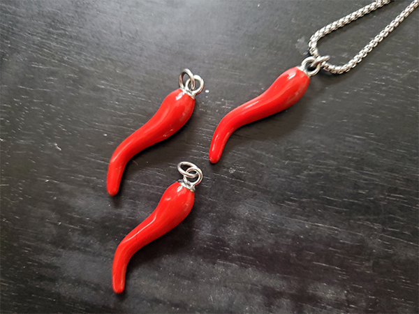 Red Hot Pepper Pendant (SILVER Color)