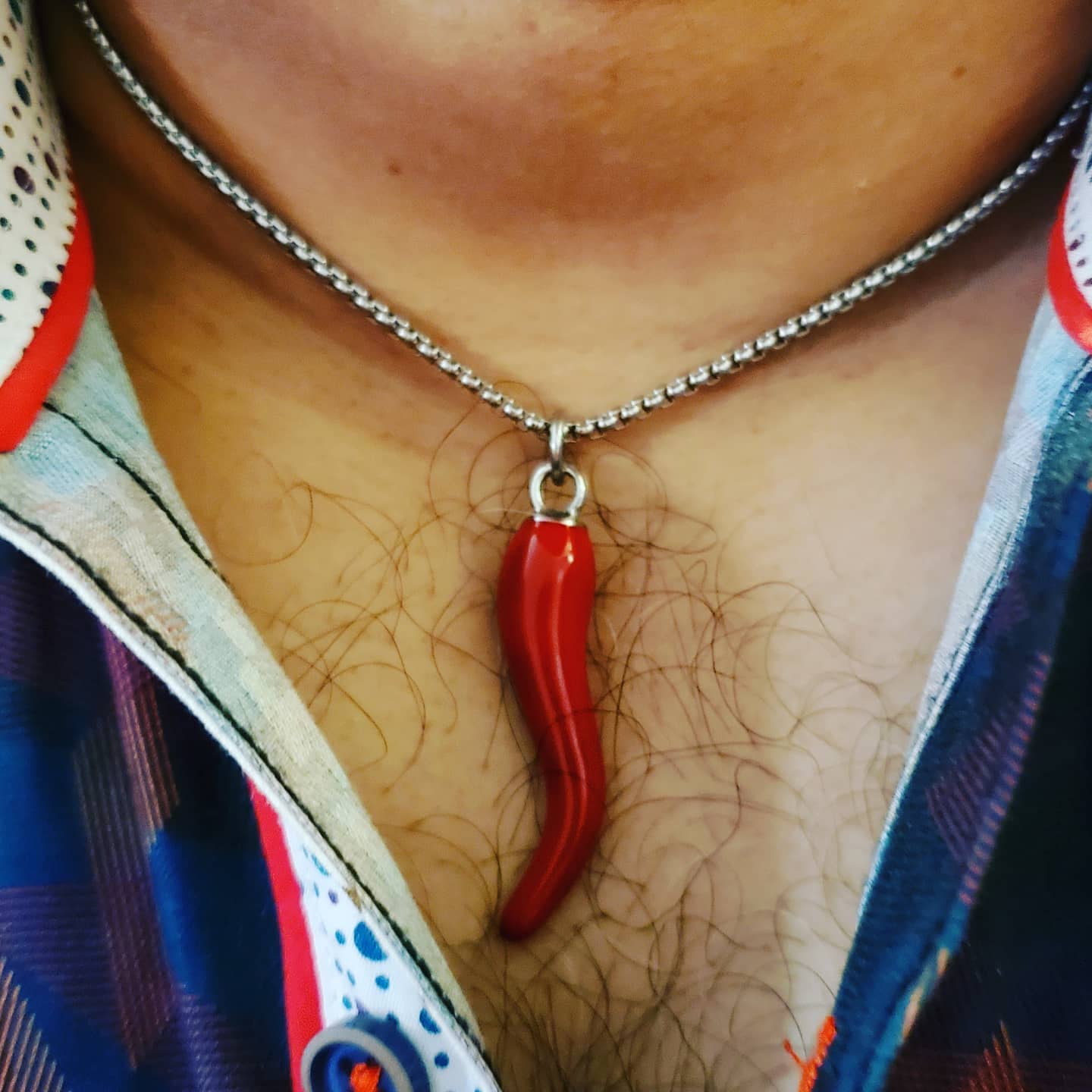 Red Hot Pepper Pendant (SILVER Color) - Image 2