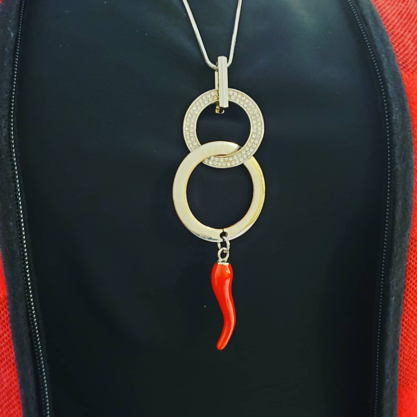 Red Hot Pepper Pendant (GOLD Color) - Image 2